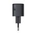 ACEFAST A118 PD 30W USB-C Fast Charger Mini GaN Power Adapter Charging Block - EU Plug - Black